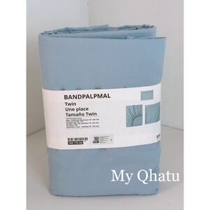 IKEA Bandpalpmal Twin Sheet Set Blue 3pc  305.775.66